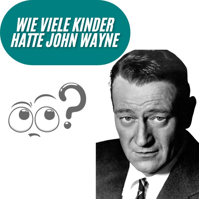 Wie viele Kinder hatte John Wayne?