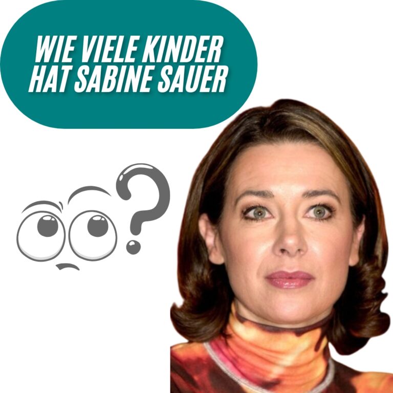 Wie viele Kinder hat Sabine Sauer?