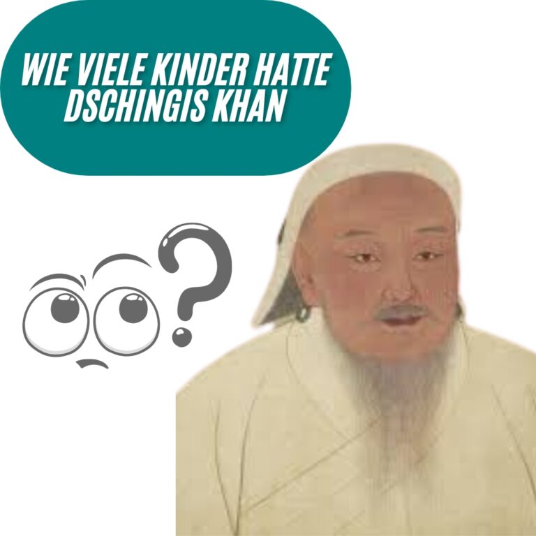 Wie viele Kinder hatte Dschingis Khan?